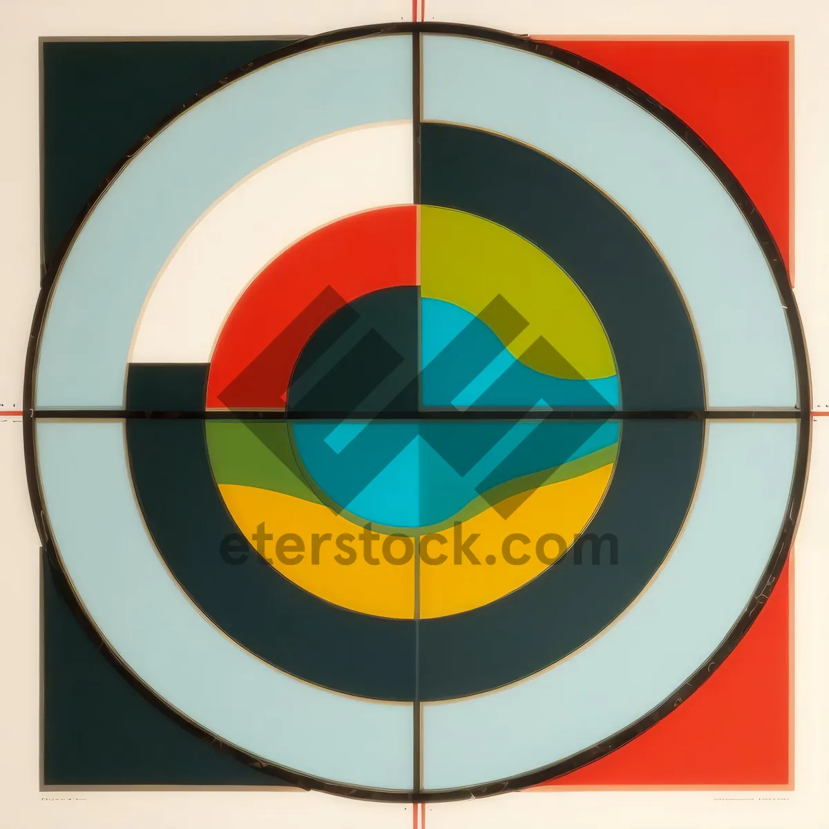 Picture of Web Circle Symbol Icon Button Sign