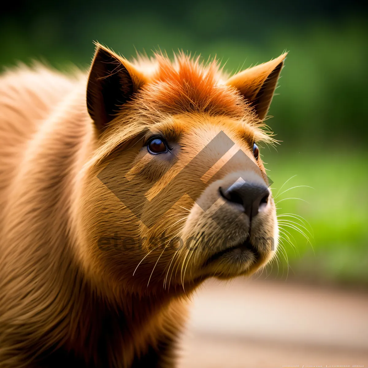 Picture of Wild Lion Mane in Grass