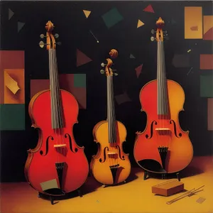 Melodic Confluence: Strings Unite in Harmonious Chords