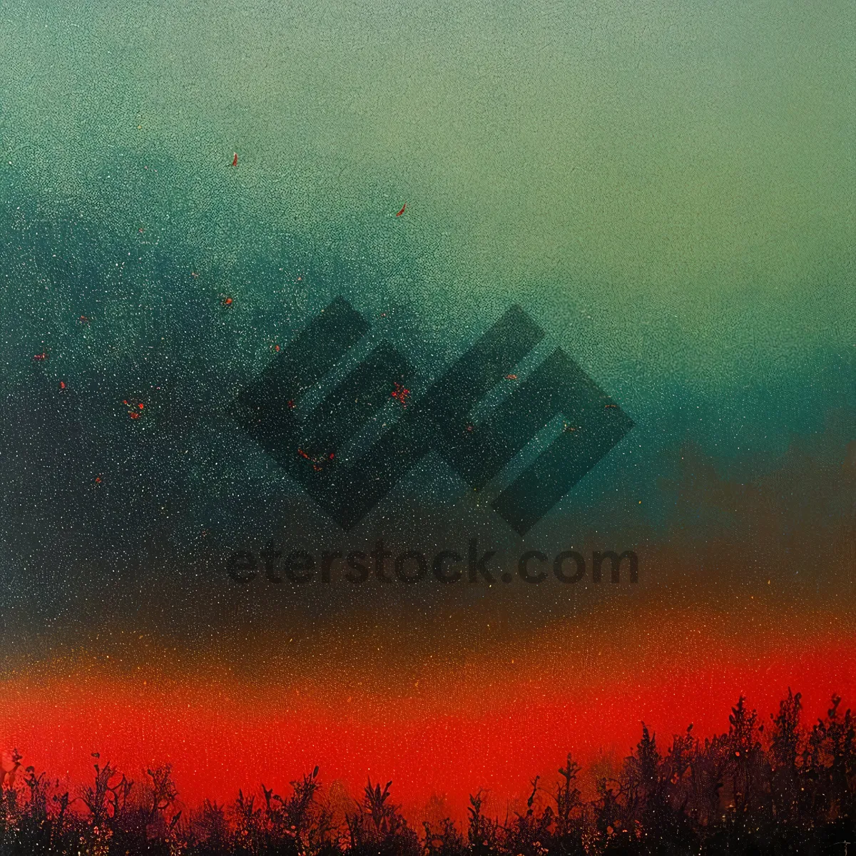 Picture of Twilight Horizon: Celestial Beauty in the Night Sky