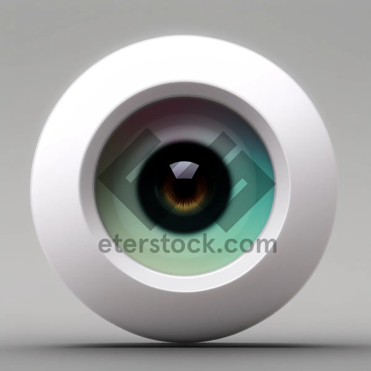 Picture of Shiny 3D Circle Web Button Icon