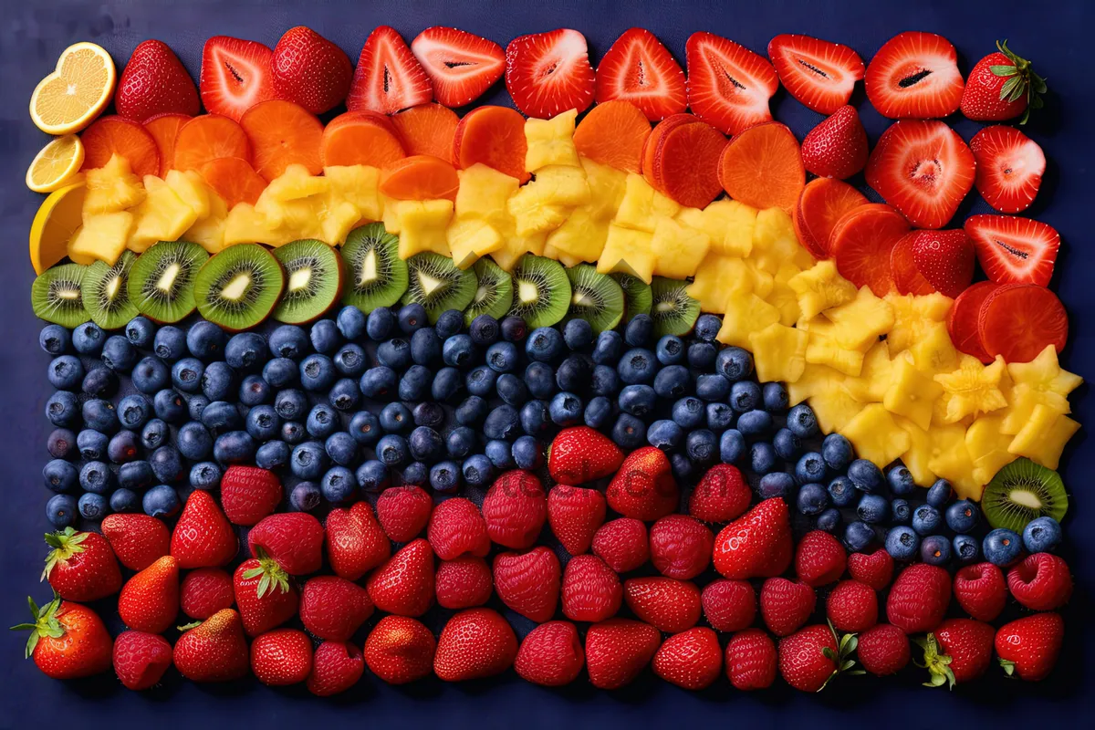 Picture of Fresh and Juicy Berry Fruit Salad