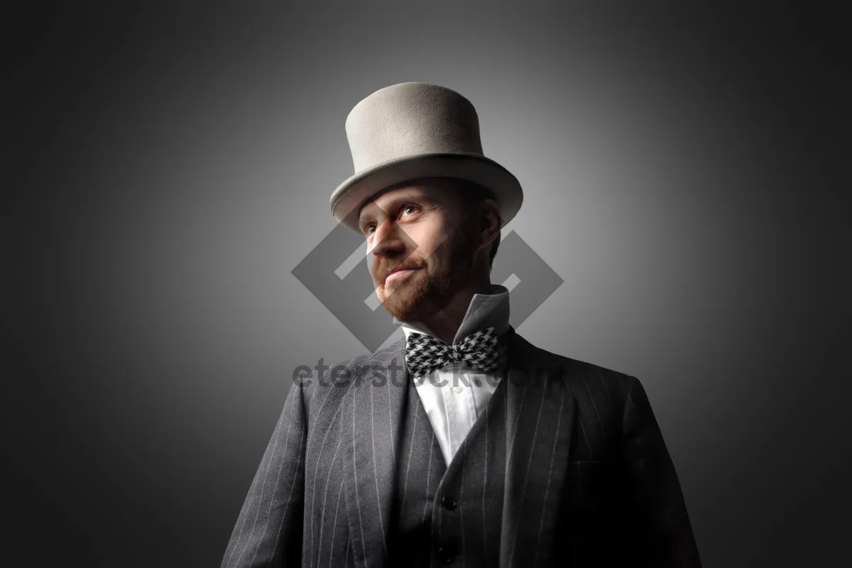 Picture of Confident businessman in professional suit and tie portrait.