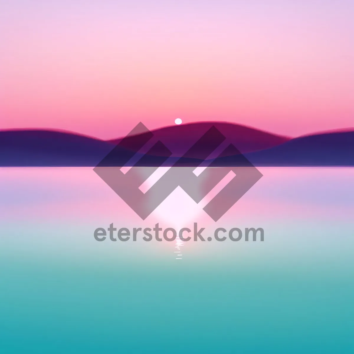 Picture of Scenic Summer Seascape With Bright Sunlight