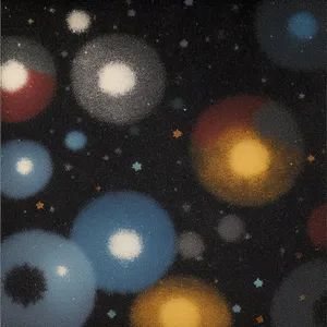 Starry Night: Illuminated Celebration in Galaxy