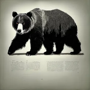 Wild Brown Bear - Majestic Mammal in Wildlife
