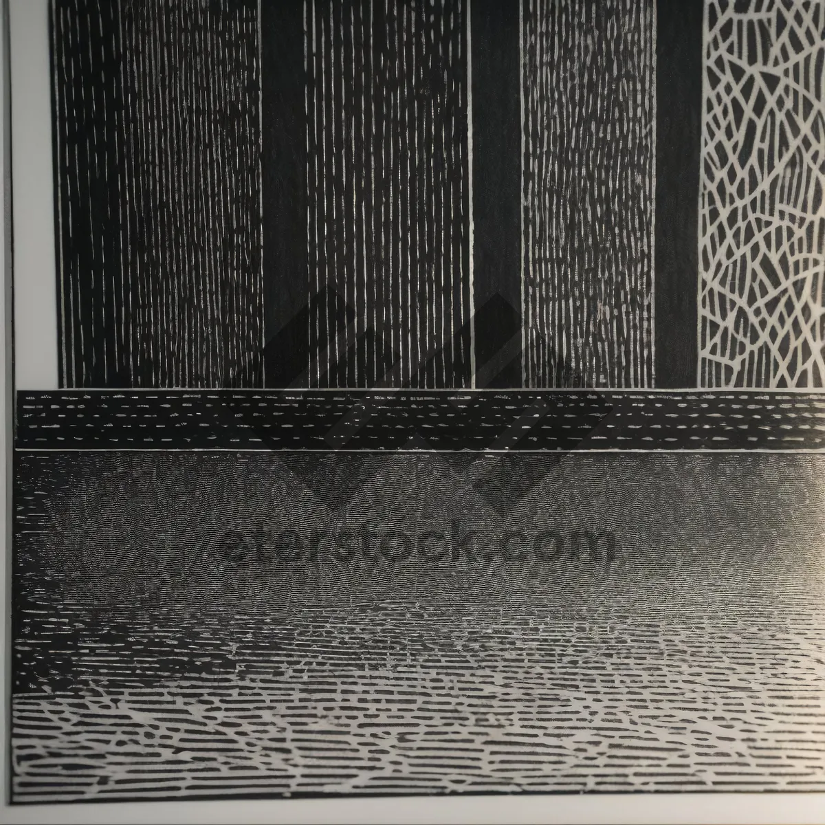 Picture of Vintage Rattan Fence Texture