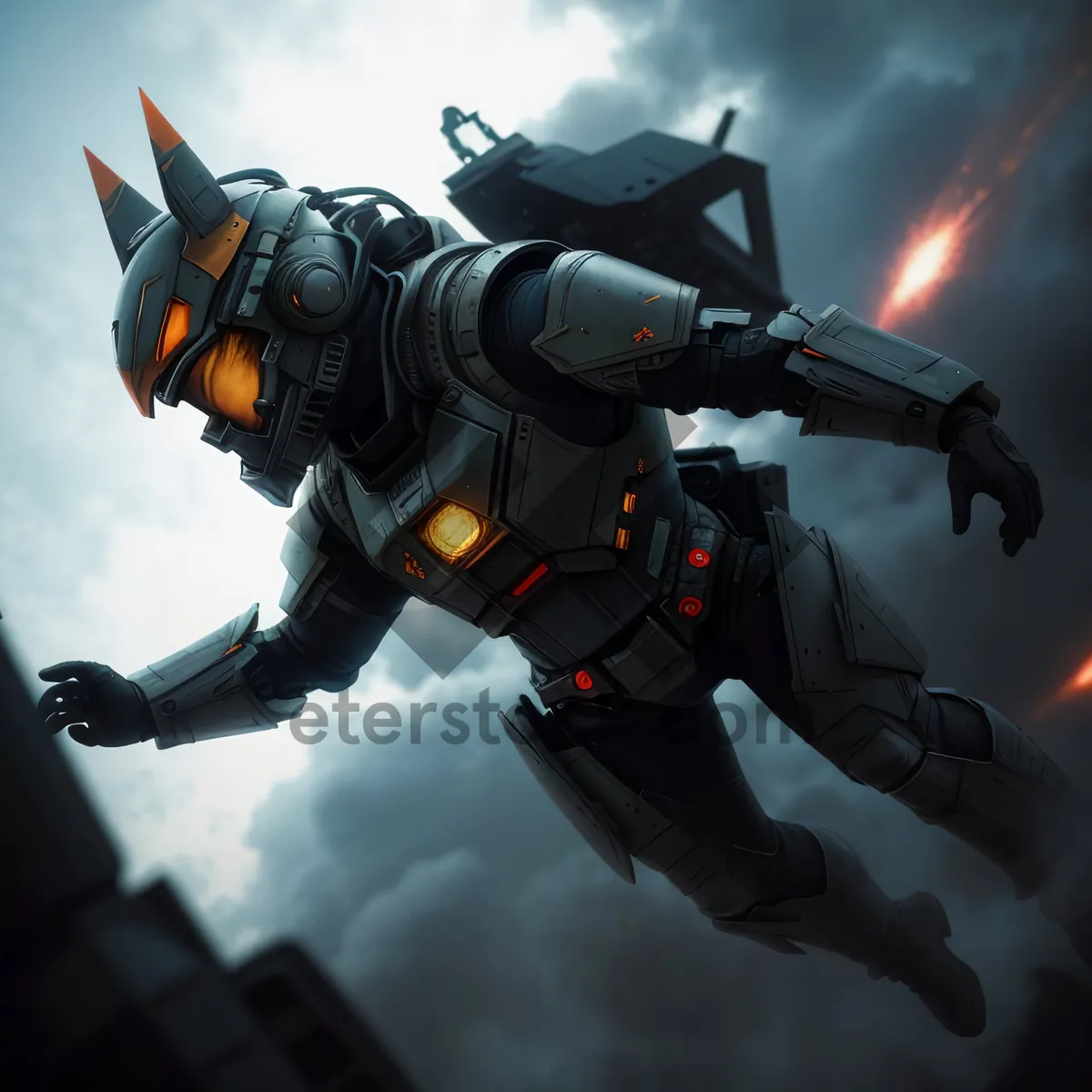 Picture of Military swimmer in training with scuba diving gear.
