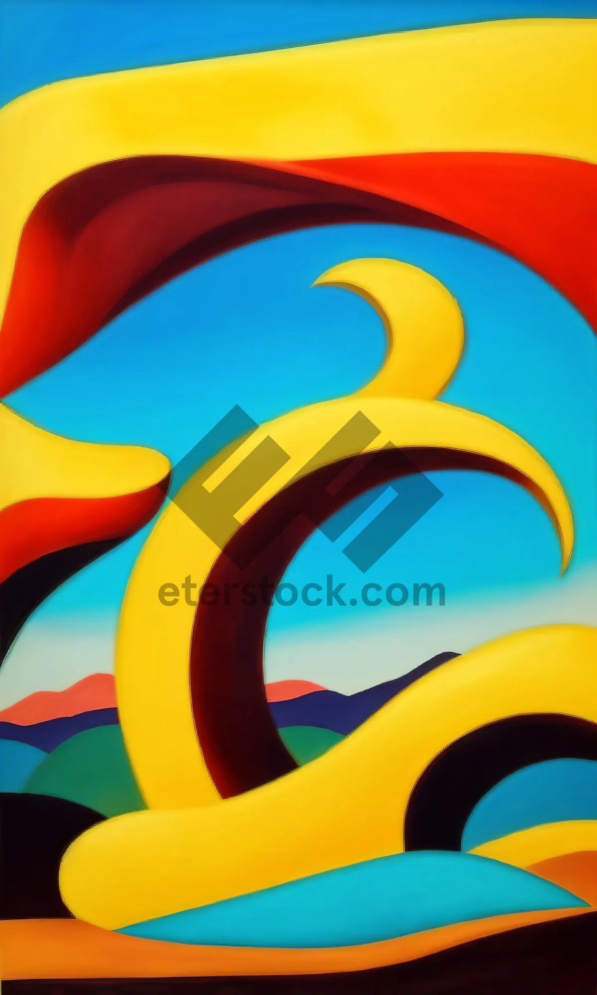Picture of Golden 3D graphic design symbol icon