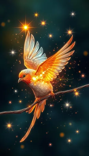 Angel Wing Ornament for Festive Lighting