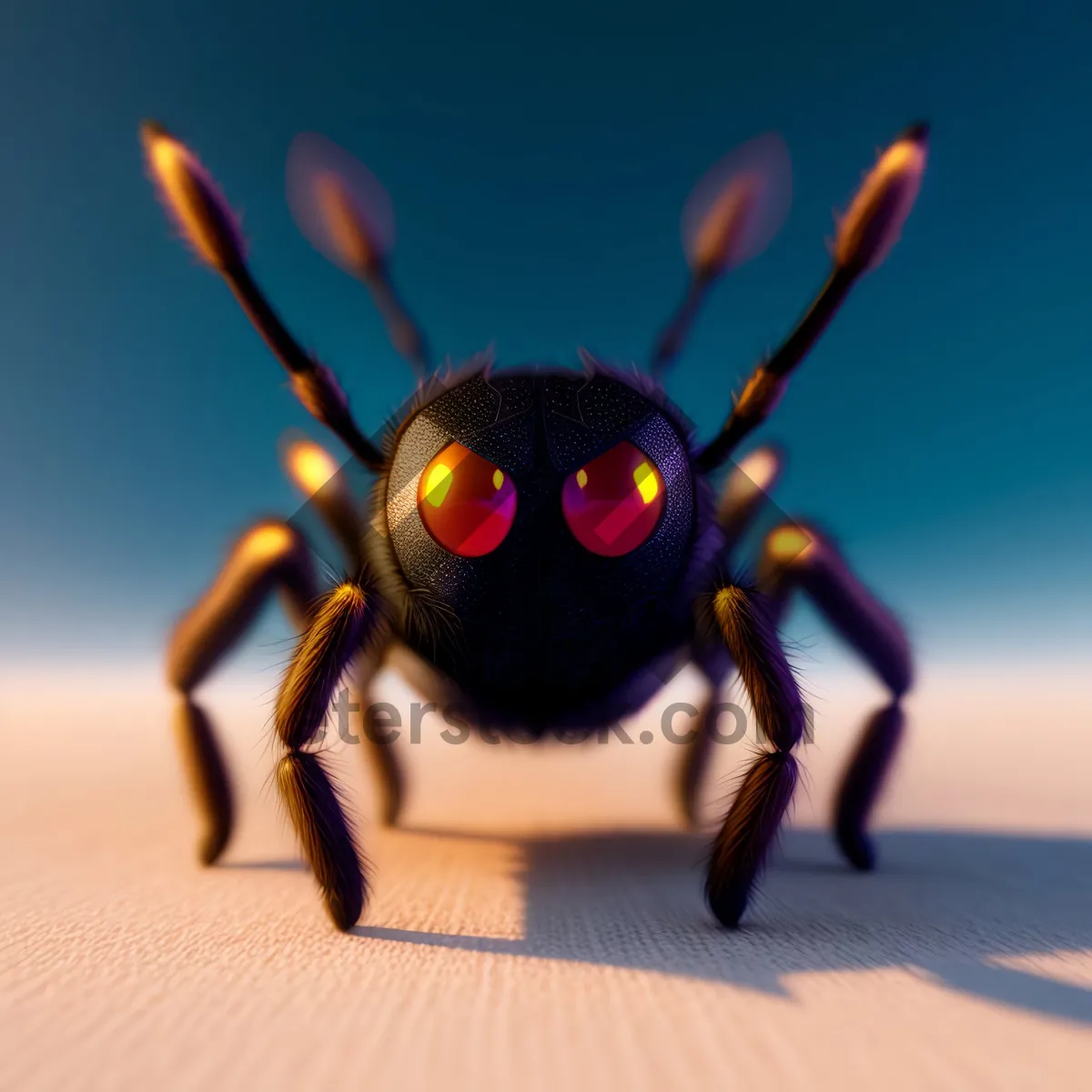 Picture of Close-up of a Black Widow Spider