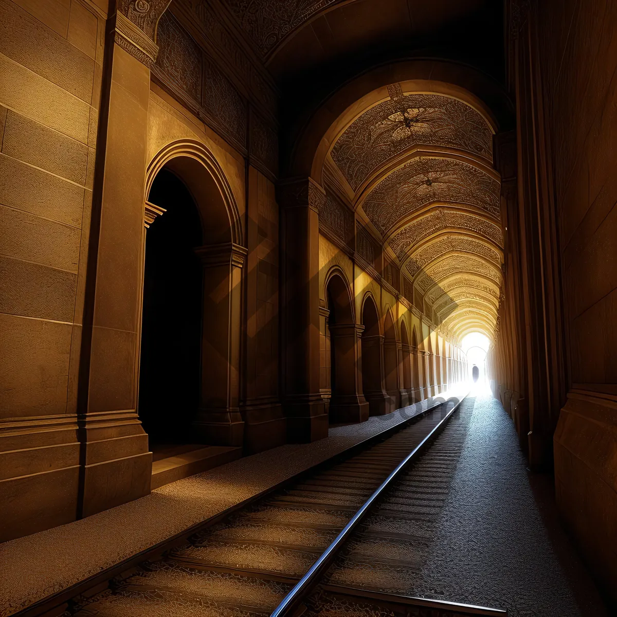 Picture of Architectural Marvel: A Historic Church Vault