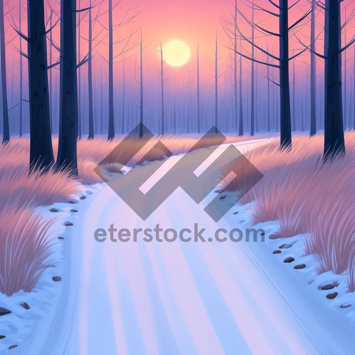 Picture of Winter Wonderland Road
