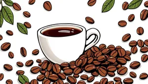 Floral Espresso Cup Design