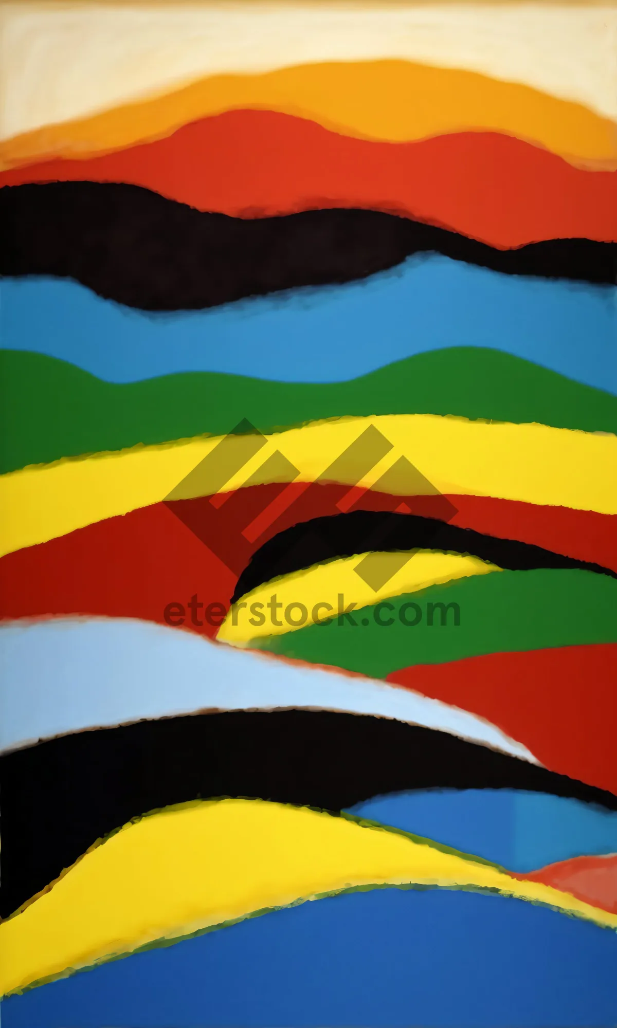 Picture of Patriotic flag waving in the wind