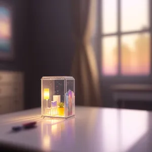 LED Perfume Glass - Conductor's Toiletry Device