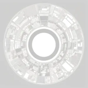 Round 3D Circle Icon Design Development Button