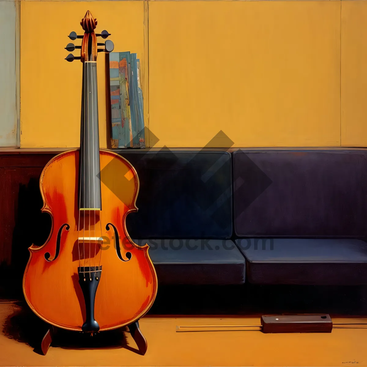 Picture of Melodic Strings: A Finely Tuned Cello and Violin Duet