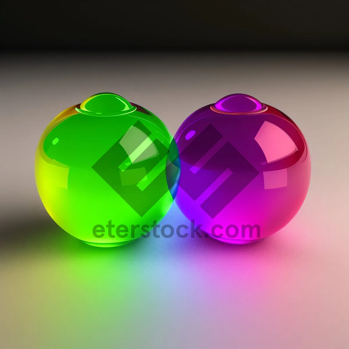 Picture of Shiny Glass Sphere Button Icon