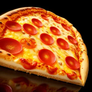 Delicious Pizza with Melting Cheese and Tasty Toppings