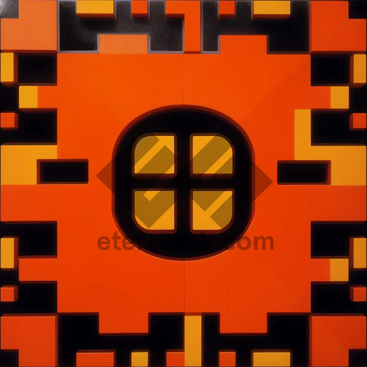 Picture of Graphic icon set for web design - Excavation symbols.