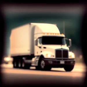 Highway Hauler: Fast and Efficient Trailer Truck Transport
