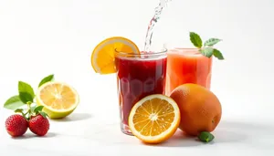 Refreshing Orange Juice for a Healthy Breakfast Option