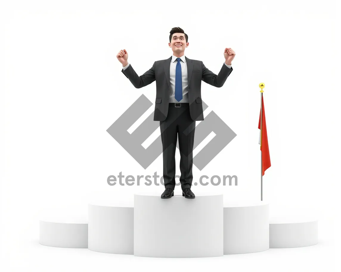 Picture of Corporate Team of Professional Businessmen in Office.