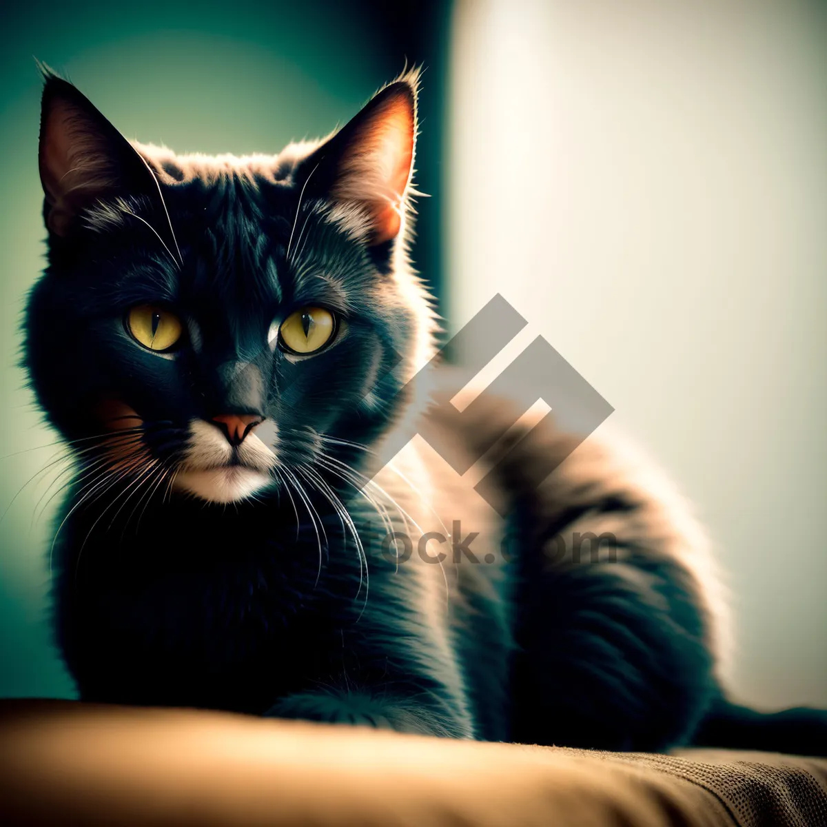 Picture of Furry Cutie with Whiskers and Playful Eyes