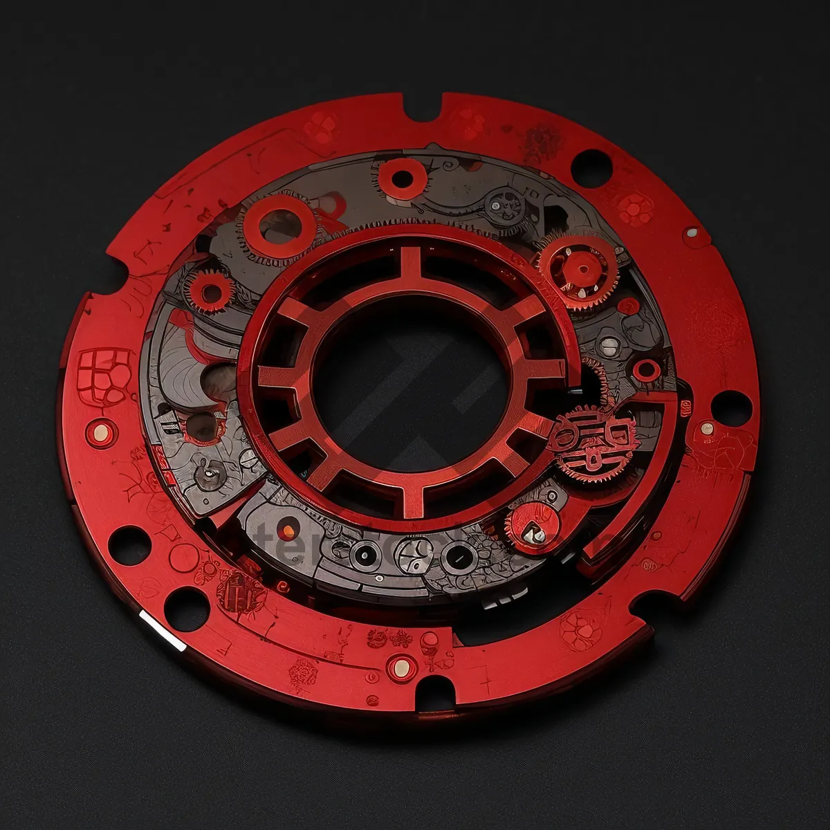 Picture of Device mechanism with clutch and stator technology.