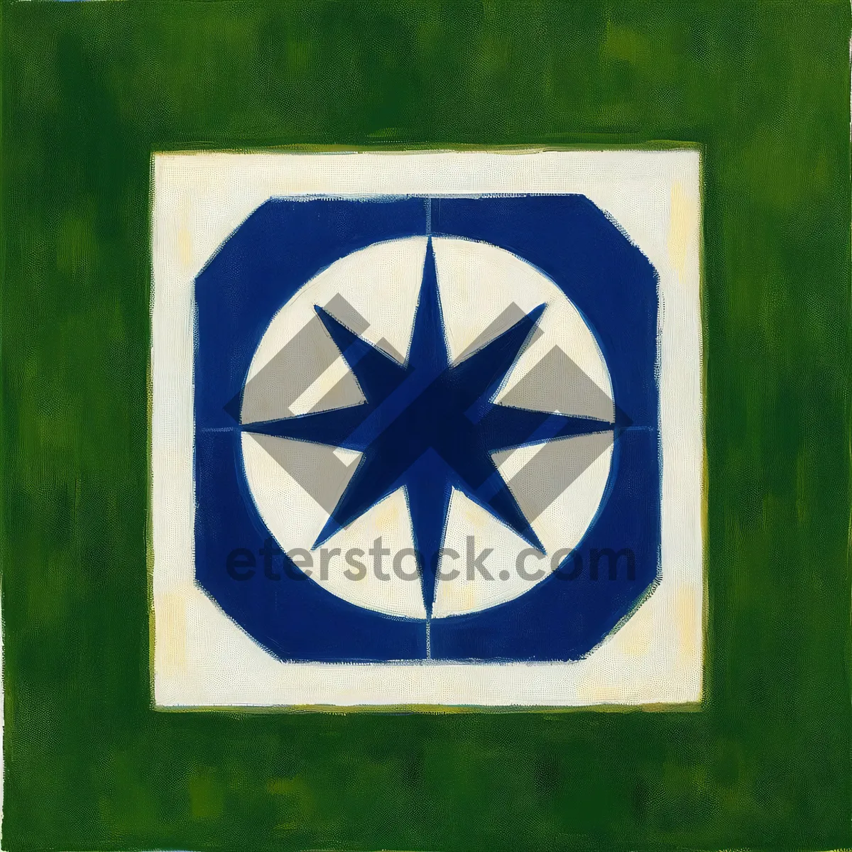 Picture of Flag symbol with shield texture design