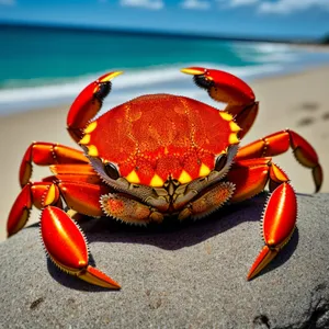 Delectable Rock Crab Delight on Plate