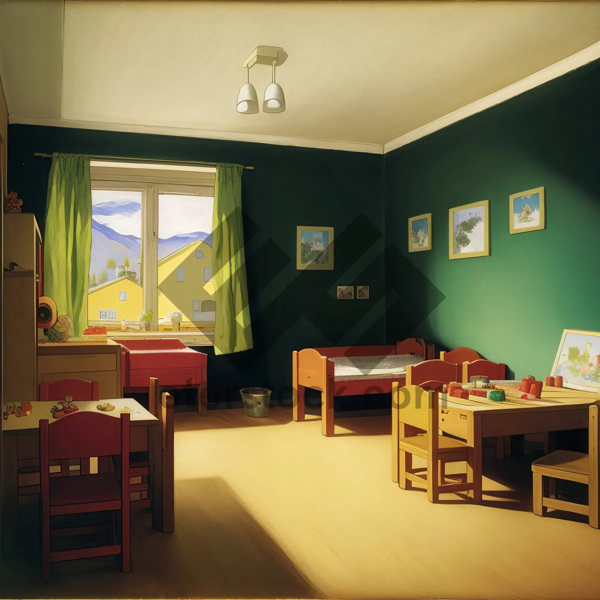 Picture of Modern Luxury Home Interior with Elegant Furniture