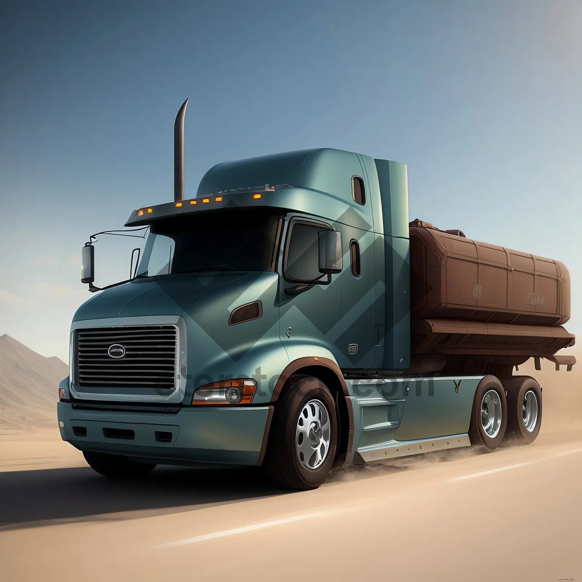 Picture of Highway Hauler: Efficient Freight Transportation on Wheels