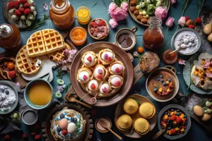 Food banquet container tray