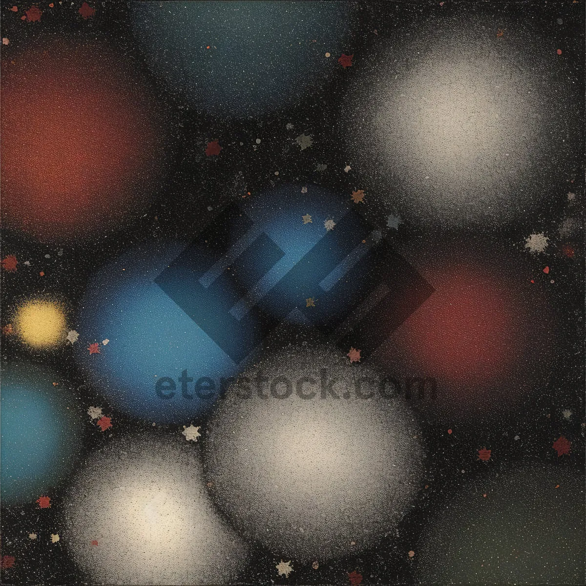 Picture of Black Galaxy Wallpaper with Shining Stars Fantasy Design