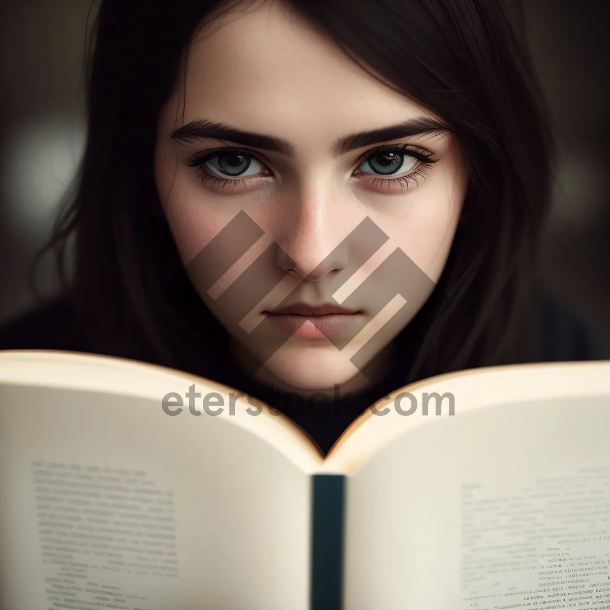 Picture of Happy Smiling Businesswoman with Laptop