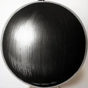 Black Round Wok Pan - Cooking Utensil