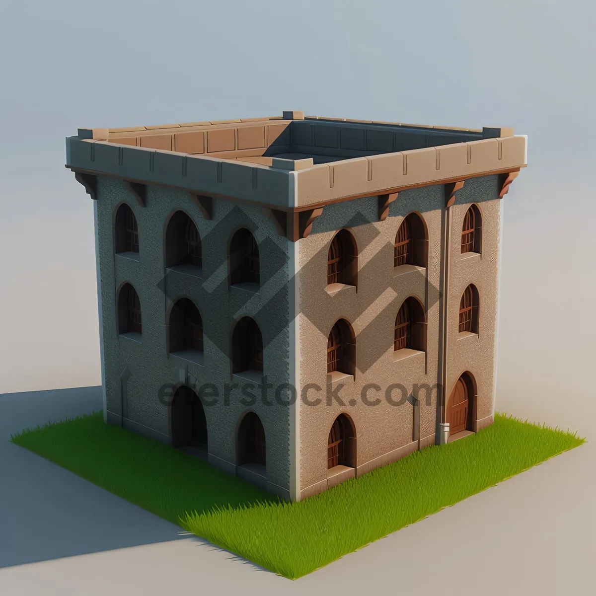 Picture of Birdhouse: Charming Shelter with 3D Architecture