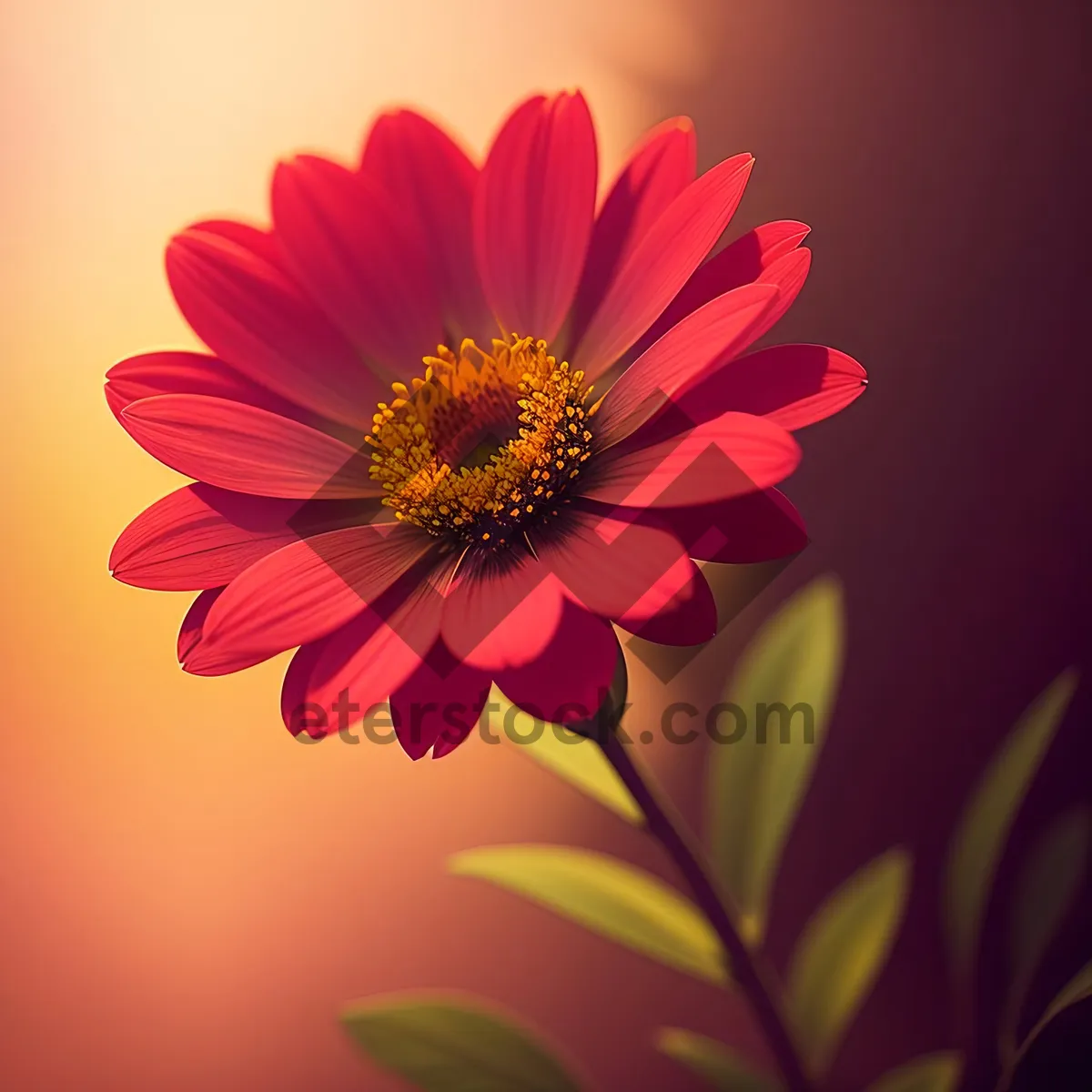 Picture of Vibrant Sunflower Bloom in Full Color