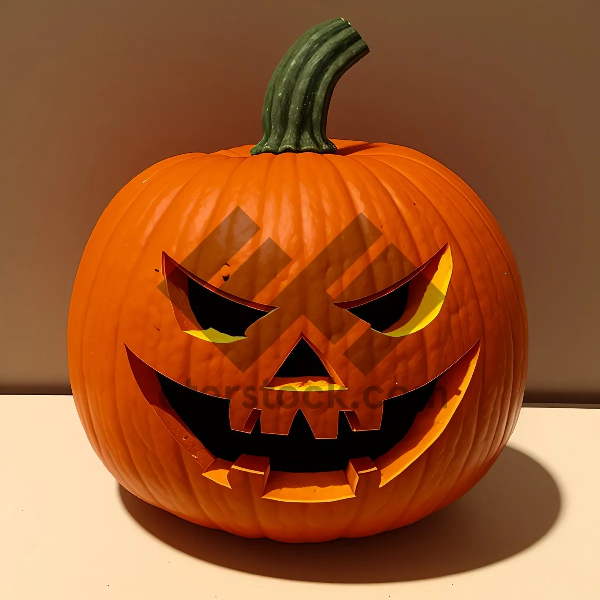 Picture of Spooky Jack-O'-Lantern Halloween Candle Decoration