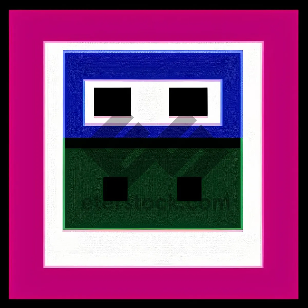 Picture of Excavation 3D Design Symbol Icon with Diskette Sign