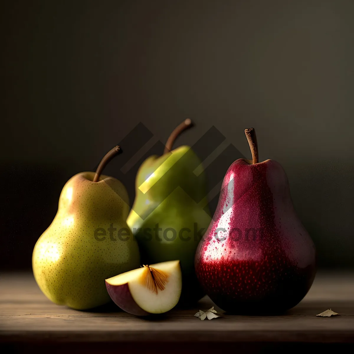 Picture of Sweet and Juicy Yellow Pear: A Healthy and Delicious Fruit