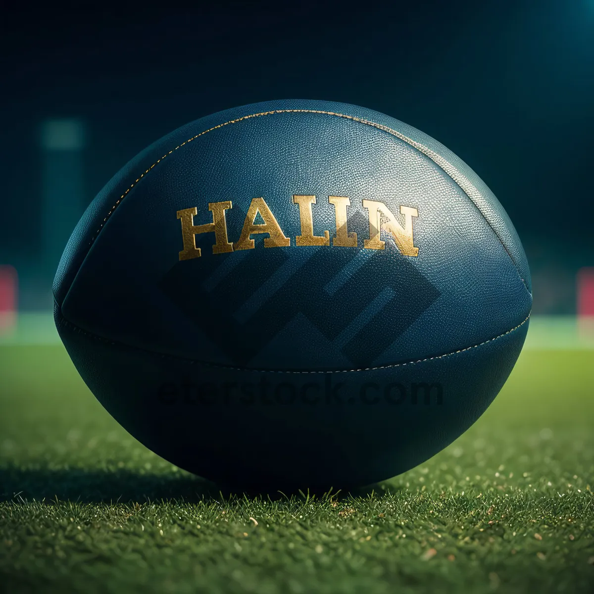 Picture of Sports Equipment: Rugby Ball, Basketball, Football