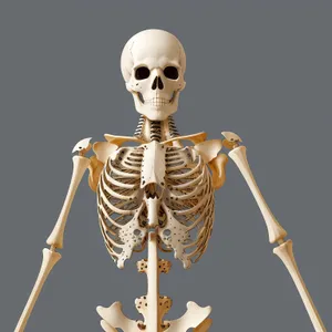 Human Skull Anatomy - 3D Medical Illustration