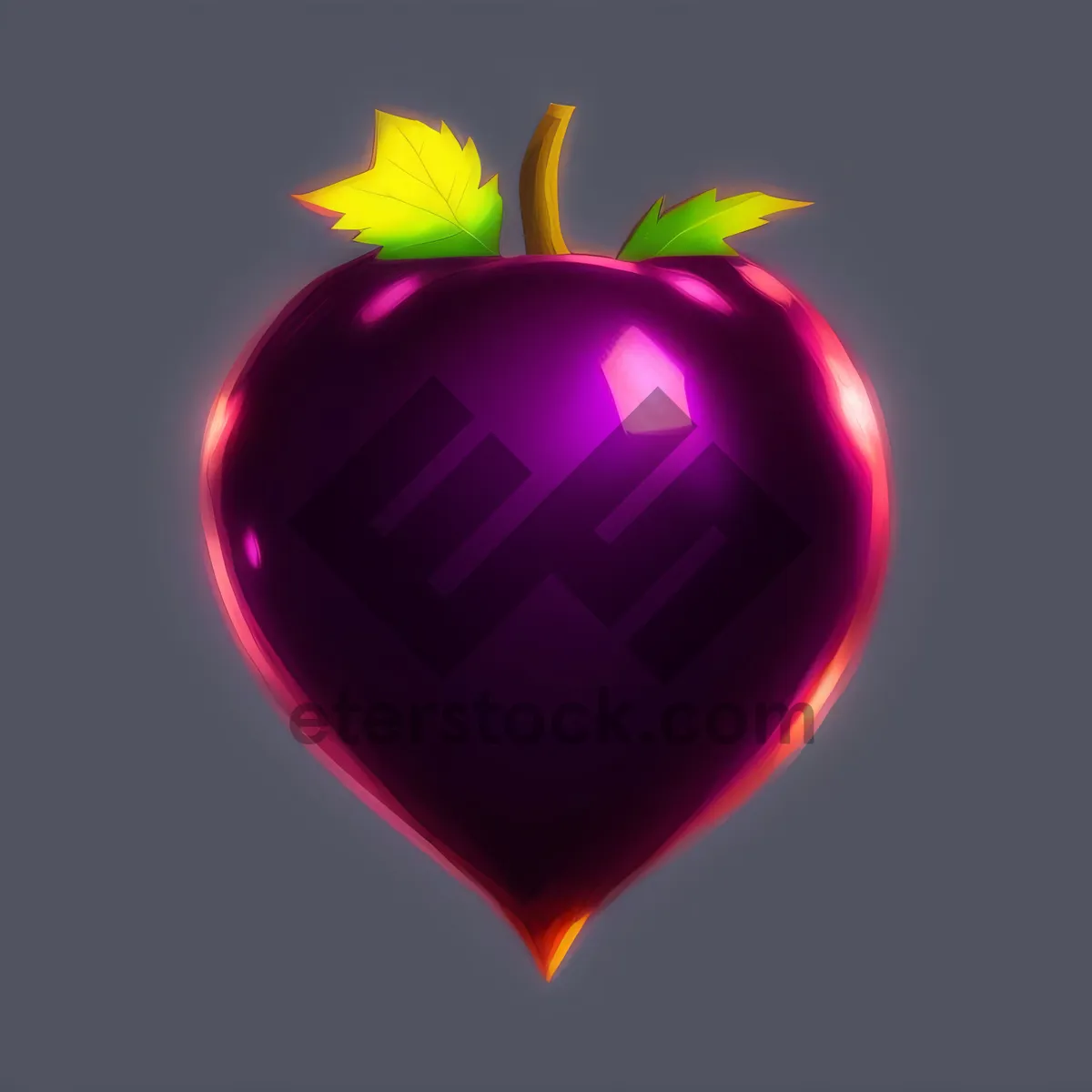 Picture of Vibrant Gem Button: Artistic, Bright, and Shiny Round Symbol