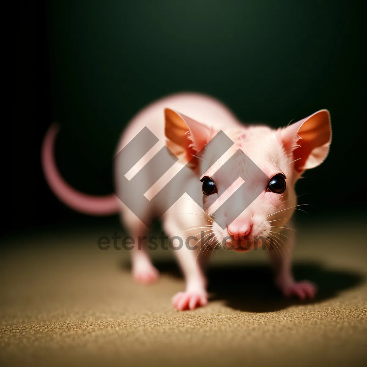 Picture of Furry little mouse with adorable whiskers