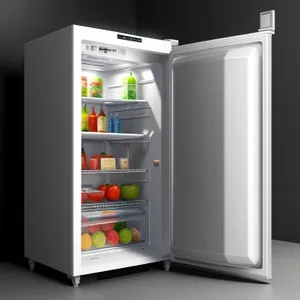 Advanced 3D Refrigeration System for Modern Interiors
