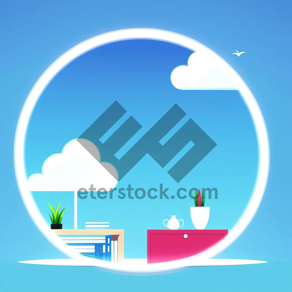 Picture of Glossy Round Web Icon Set