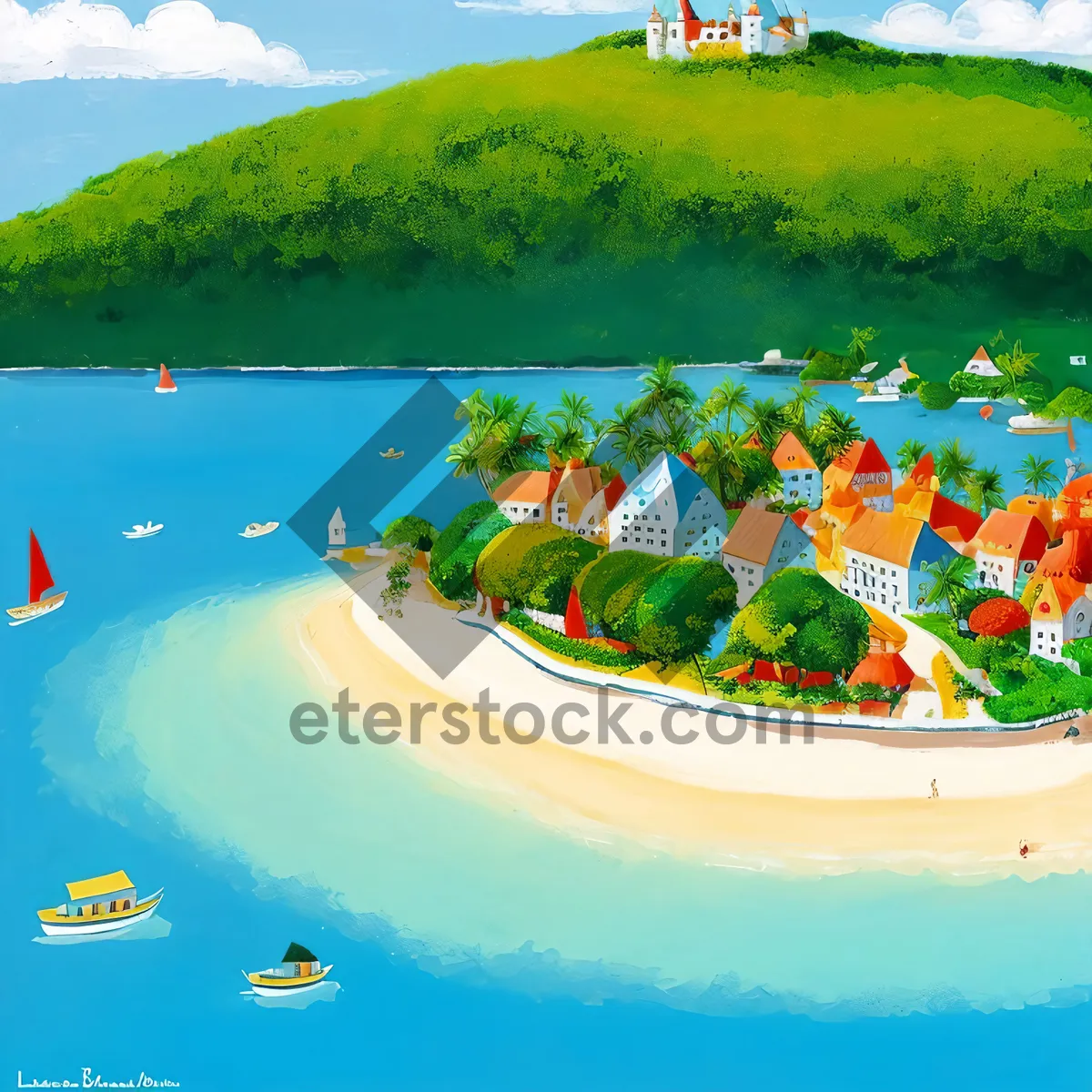 Picture of Paradise Bay: Sun, Sand, and Serenity